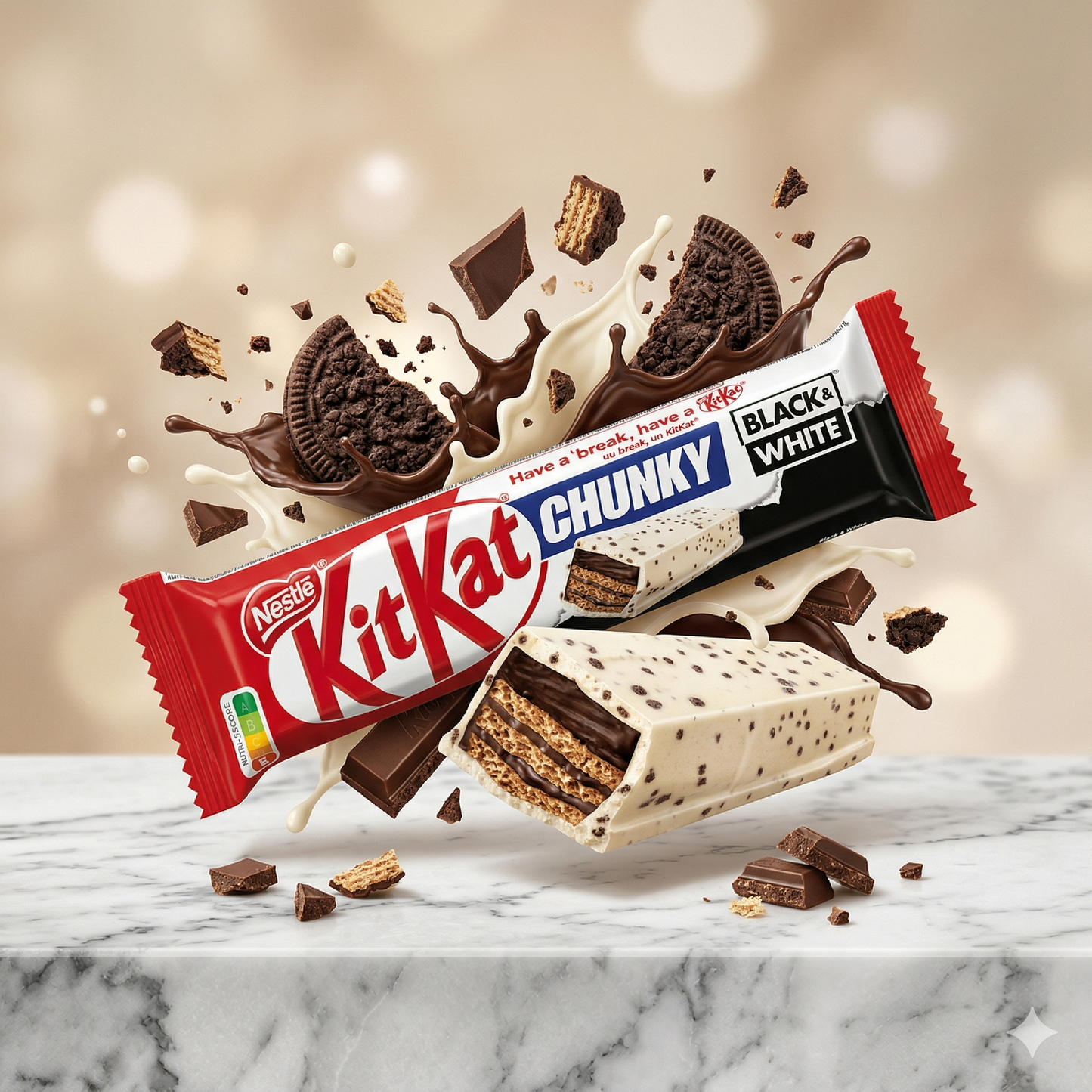 KIT-KAT CHUNKY BLACK & WHITE