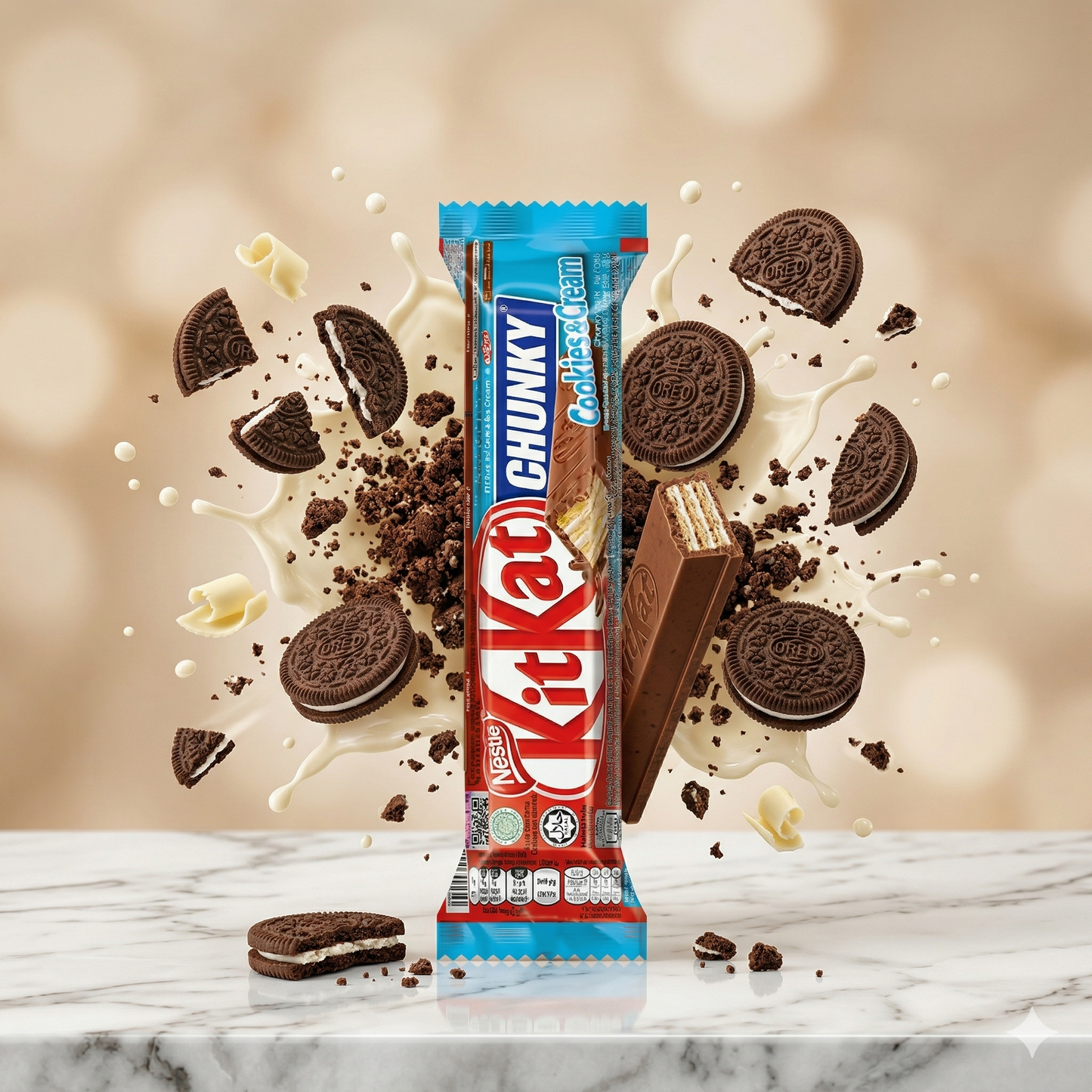KIT-KAT CHUNKY COOKIES & CREAM
