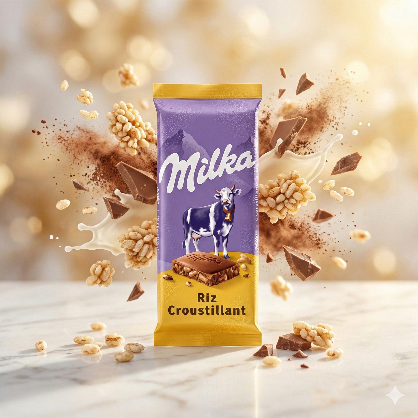 MILKA RIZ CROUSTILLANT