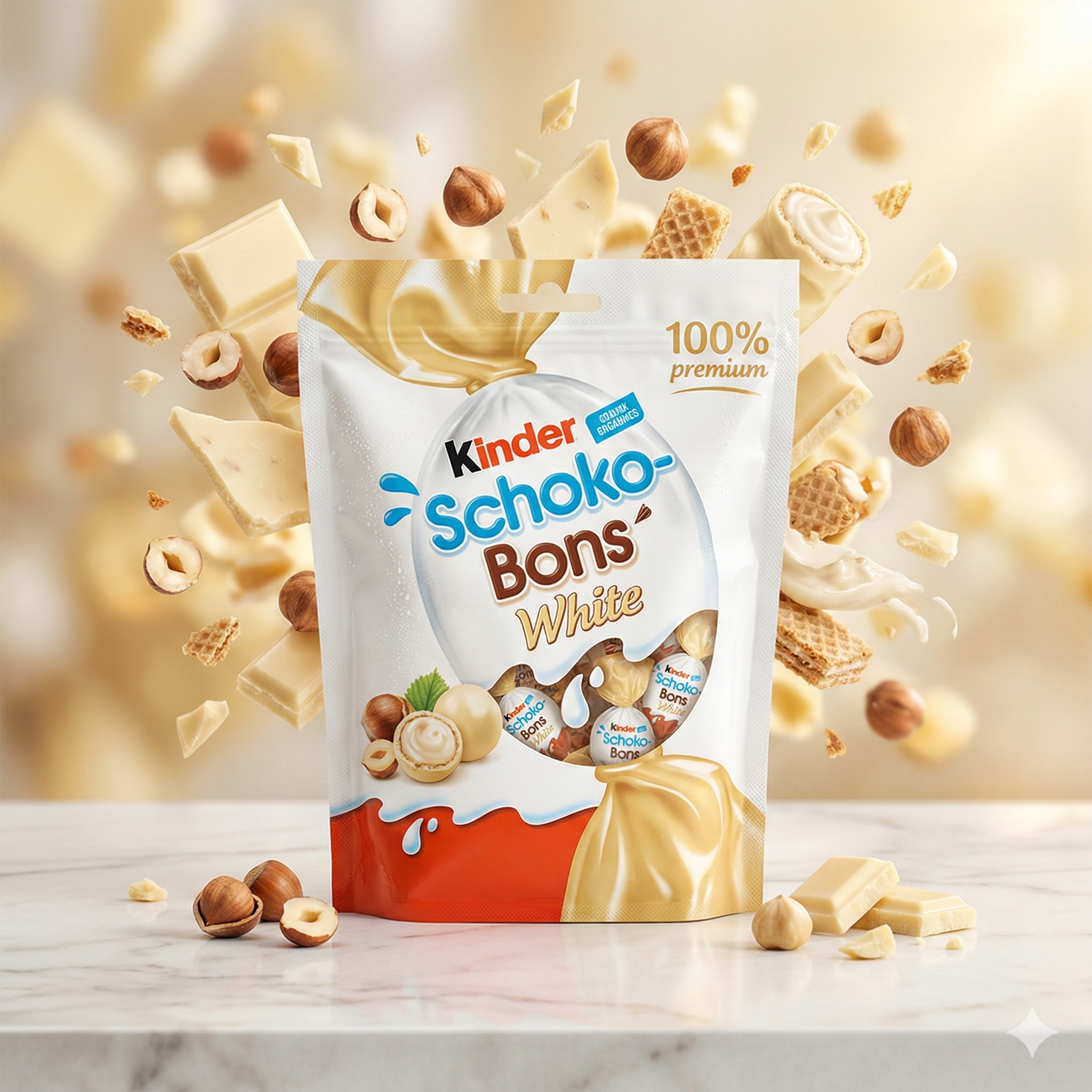 SCHOKO-BONS WHITE
