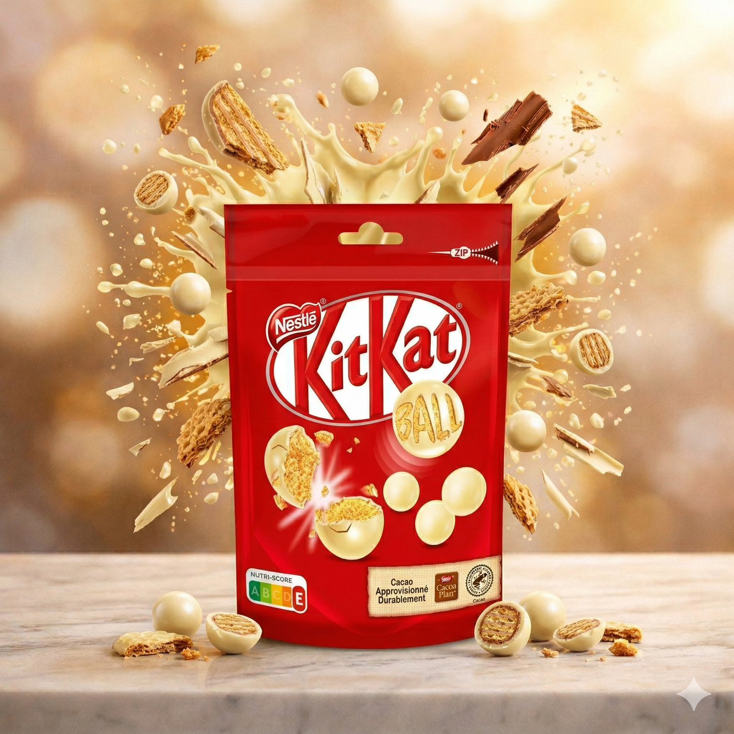 KITKAT BALL WHITE