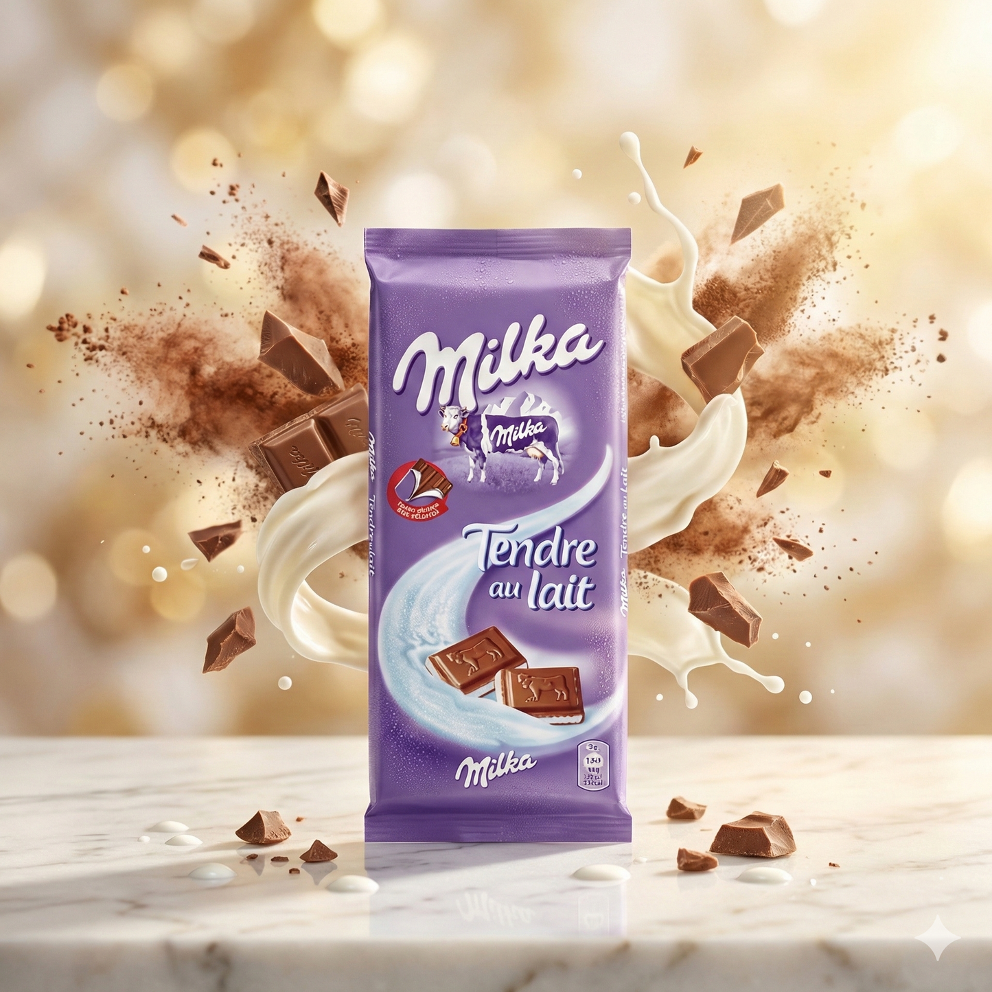 MILKA TENDRE AU LAIT