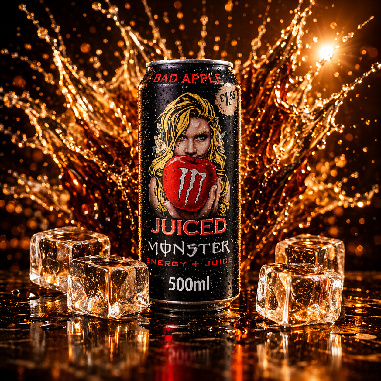 MONSTER ENERGY BAD APPLE