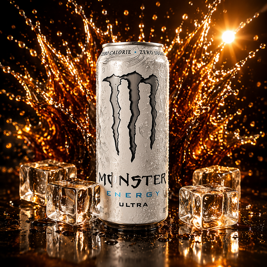 MONSTER ENERGY ULTRA WHITE